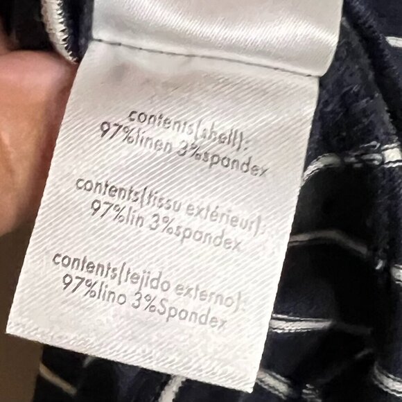 ONIA Linen Jersey Boatneck Top Size L - Picture 6 of 6